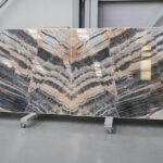 Blue savanna in slabs