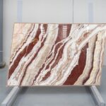 onyx rojo y beige