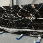 black and white marble