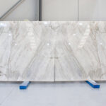 Marble in slabs