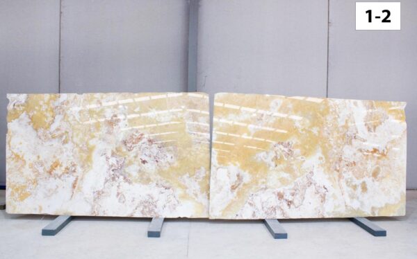 Bookmatched onyx