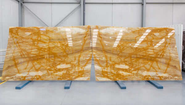 marble from italy gold and cream