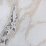 white and grey marble