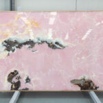 pink onyx for interior design