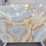 pale blue stone