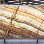 Backlighted onyx with colors