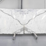 white marble with grey veins