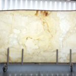 backlit white onyx