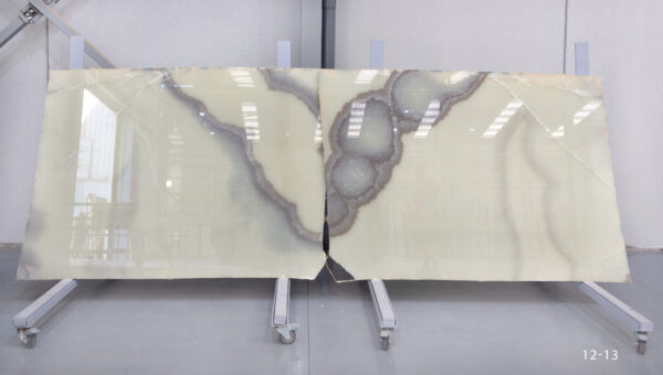 grey onyx in slabs