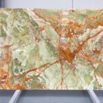 green marble in slabs 2cm
