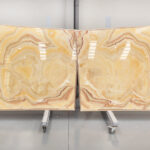 ORANGE AND YELLOW STONE FOR INTERIOR DESIGN