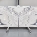 WHITE MARBLE FOR WALLS AND FLOOR