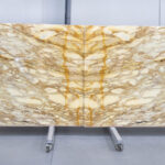Yellow marble