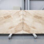 Beige marble