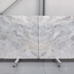 white and grey quartzite