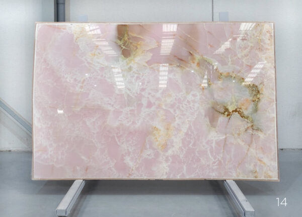 pink onyx para elementos decorativos