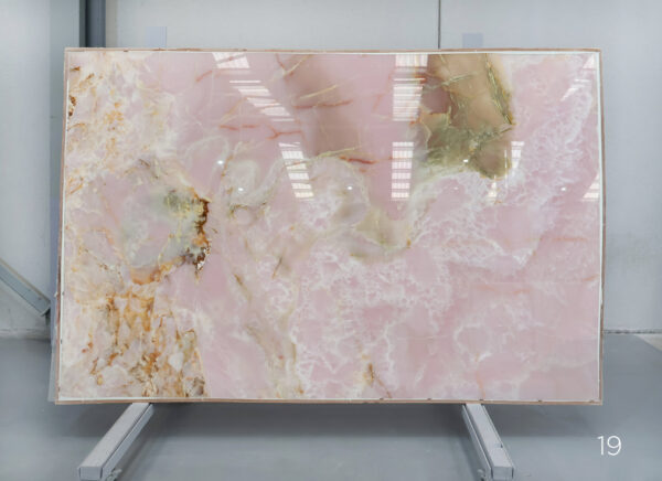 pink onyx para elementos decorativos