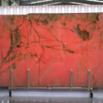 pink onyx para revestimientos interiores