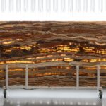 Red esmeralda onyx