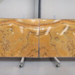 Orange onyx para elementos decorativos