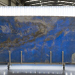 Blue onyx en tablas