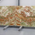 Green onyx para revestimientos de interior