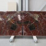 Red marble