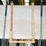 Beige marble in slabs