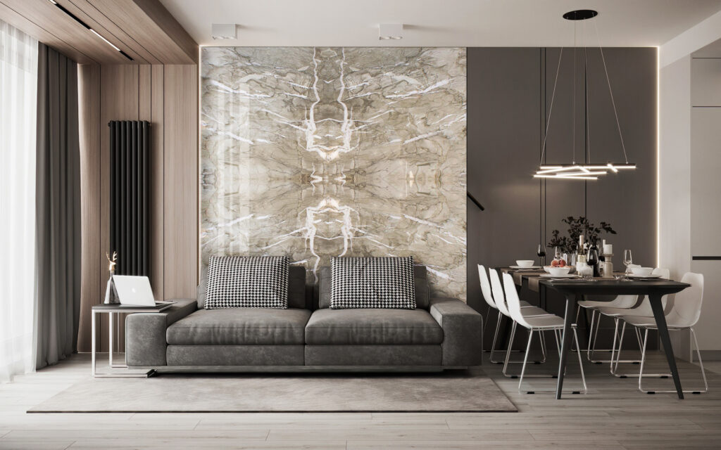 Apollo white in dinning room