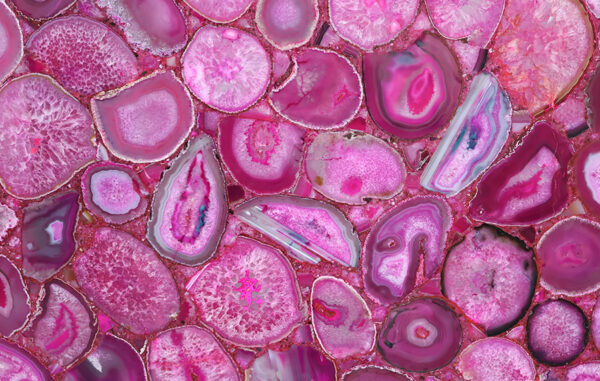 Pink agate texture