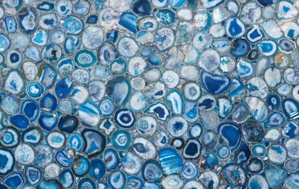 Blue agate texture