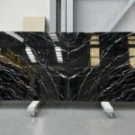 Nero marquina in slabs