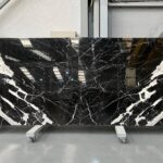 Black marble for flooring
