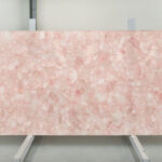 Cuarzo rosa para elementos decorativos