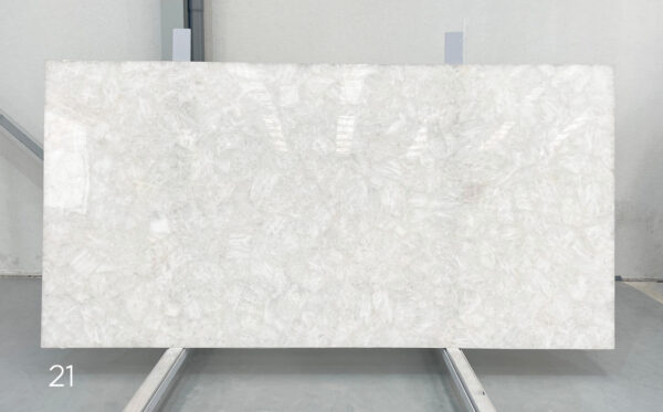 Cuarzo blanco en tablas