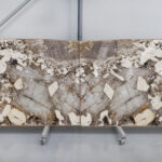 patagonia quartzite beige and brown stone for interiors