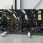 black marquina marble in slabs