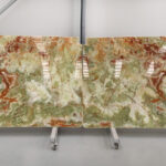 Green onyx for bathrooms