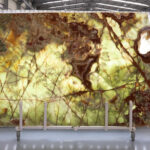 Green onyx backlighted