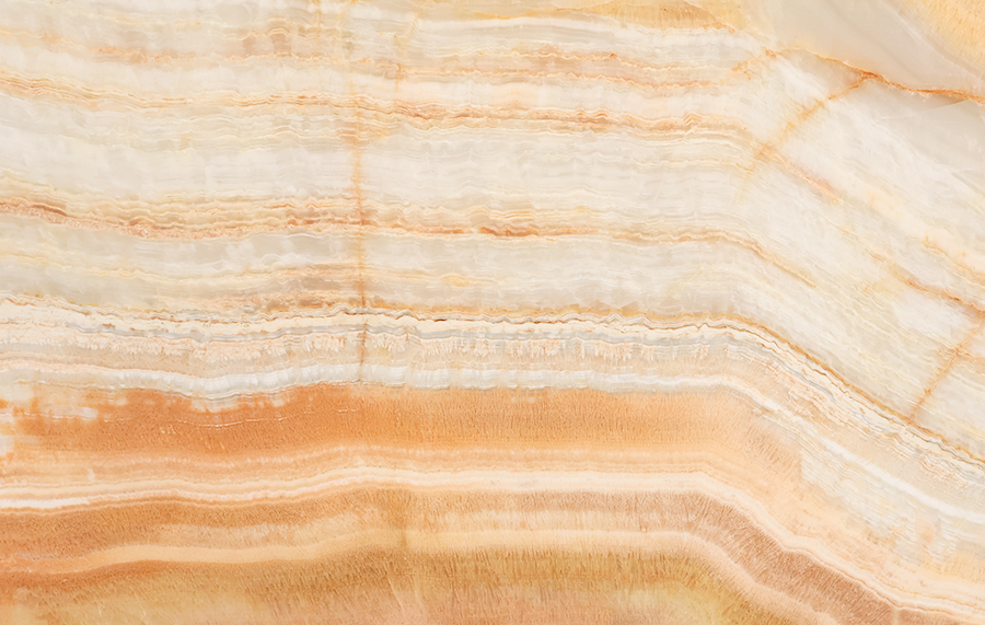 Amber orange onyx