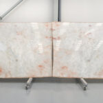 Pink cristallo in slabs