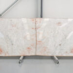 White and pink quartzite