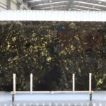 Lemurian blue in slabs