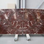 Red marble for flooring