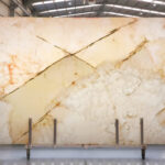 White onyx for decorative elements
