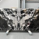 Black marble for flooring