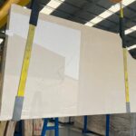 Beige marble in slabs