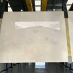 Beige marble in slabs