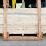 Travertine marble