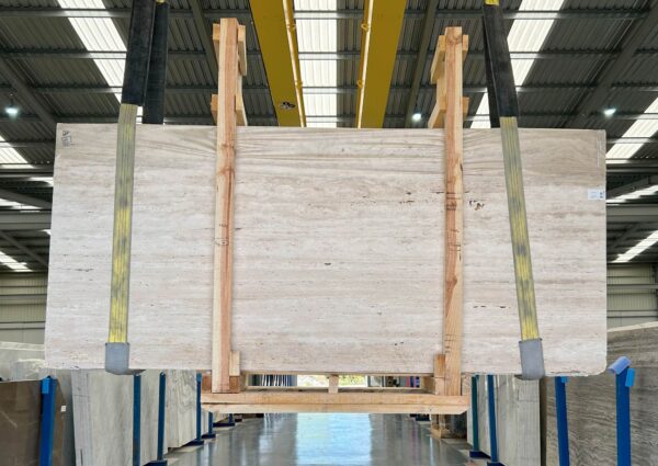 Travertine marble